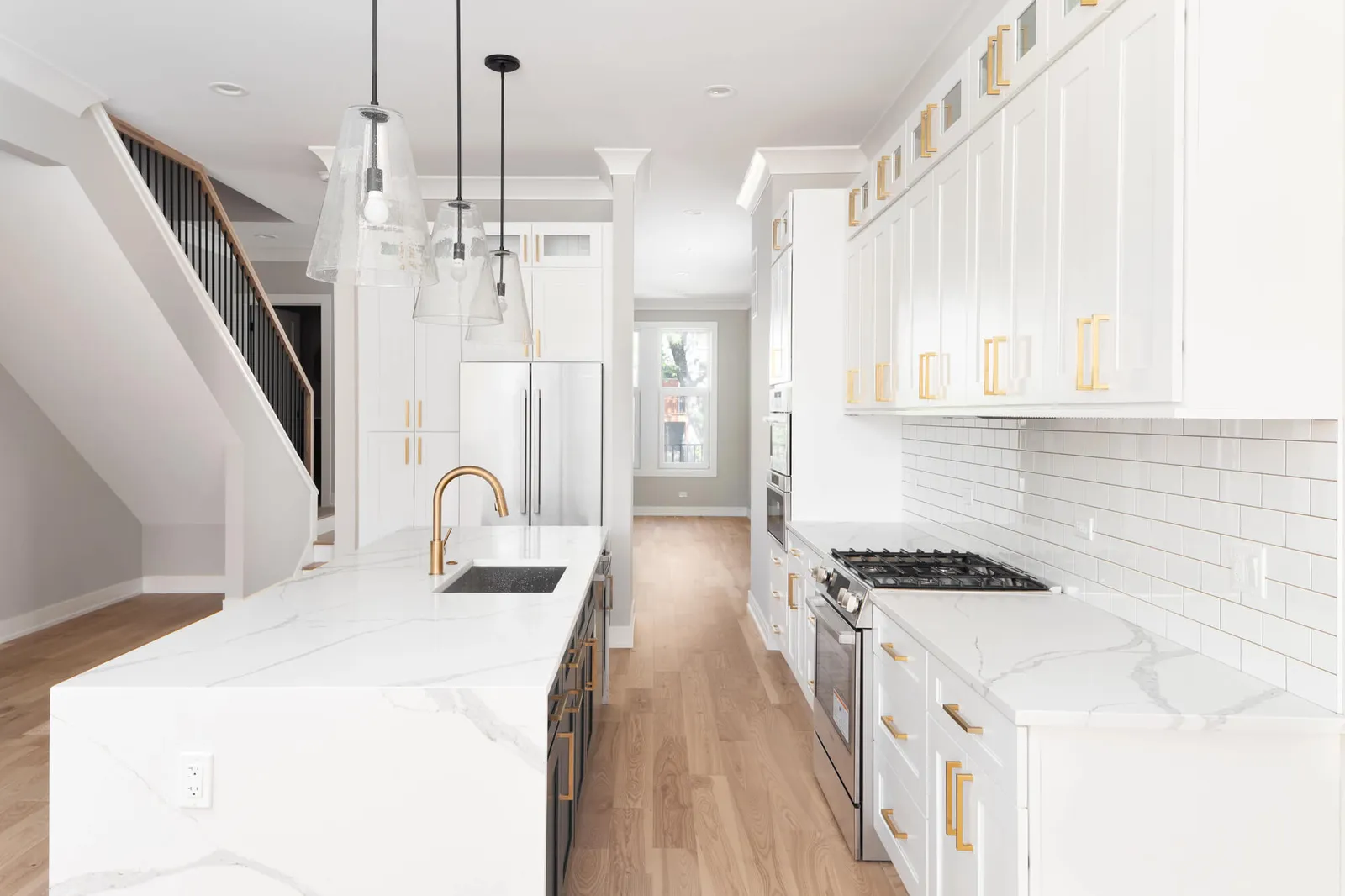How a Waterfall Island Can Fit in Your Kitchen Design