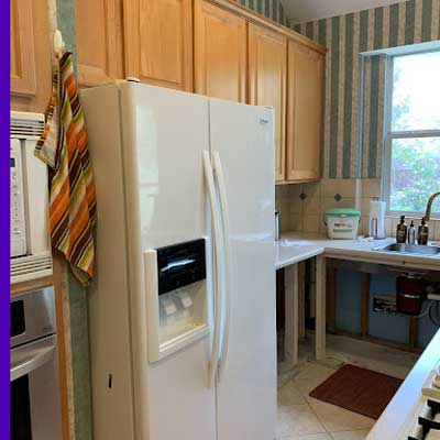 Kitchen cabinets