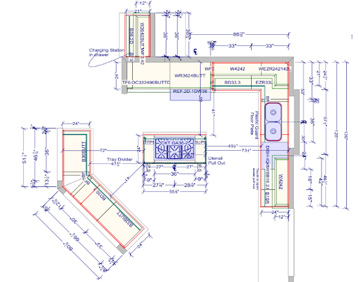 Kitchen design by Cabinet IQ