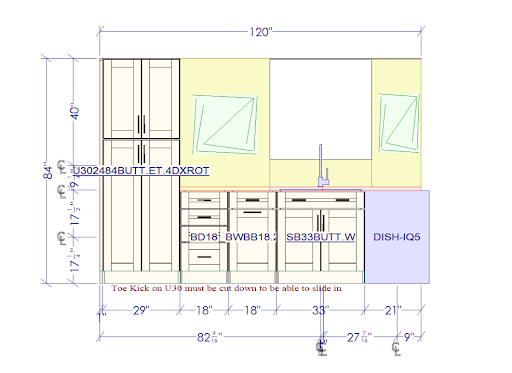 Cabinet IQ, Kitchen design