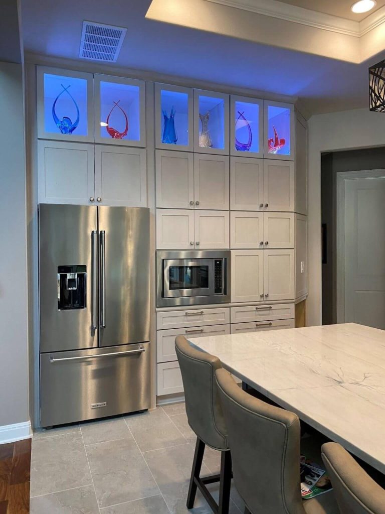results after renovation 2 cabinet iq