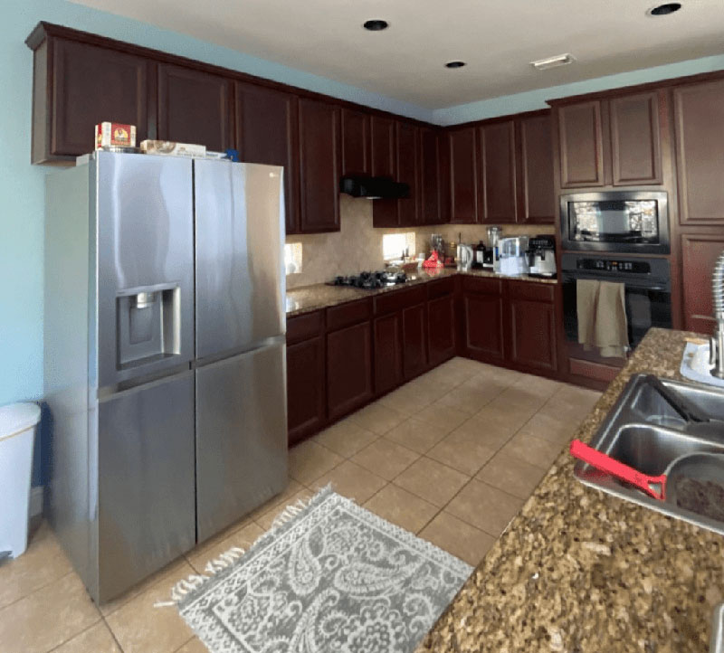before remodeling cabinet iq