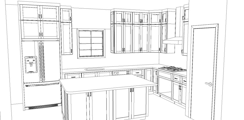 kitchen design plan cabinet iq