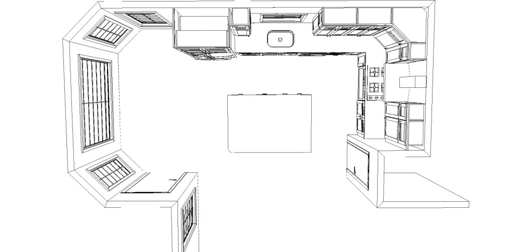 kitchen design plan cabinet iq