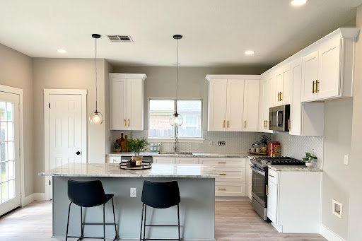 flipfop white kitchen finished 2 cabinet iq