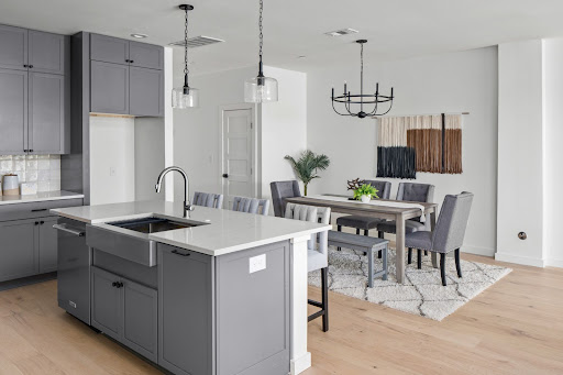 grey kitchen cabinet iq