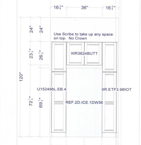Planing the new kitchen of the customer by Cabinet IQ